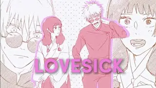 Lovesick - Gojo & Utahime [ EDIT / AMV ] ( SOLO COLLAB PART ! )
