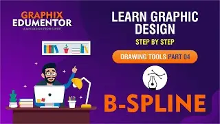CorelDraw B-Spline Tool Part 04 | Graphix Edumentor