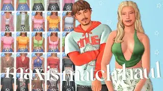 AHarris00Britney CC Haul (170+ Items) | The Sims 4: Best CC Creators