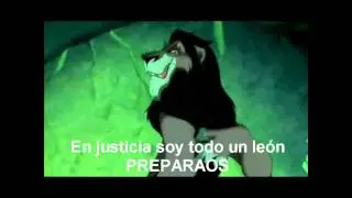 El rey león - Preparaos con letra