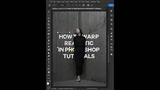 SIMPLE TEXT WRAPPING TIPS IN PHOTOSHOP .