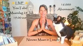 LIVE ~ 29 juli '24 ~ Voor de Nieuwe Maan in Leeuw & het vieren van 16.000 Abonnees!!! #tarot