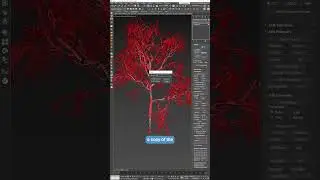 How to quickly add snow to 3D trees and other objects in 3ds Max