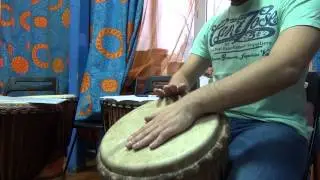 Как играть на джембе: Ритм 