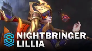 Nightbringer Lillia Wild Rift Skin Spotlight