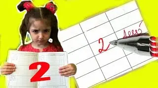 Masha got a deuce. About the school. I did not learn the poem