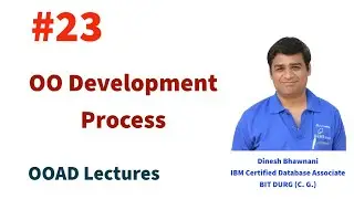 OOAD Lec 23 : OO Software Development Process