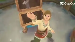 link opening chest meme