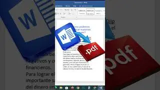 ⚡ Como CONVERTIR un archivo de WORD a PDF en 30 SEGUNDOS 🚀🚀