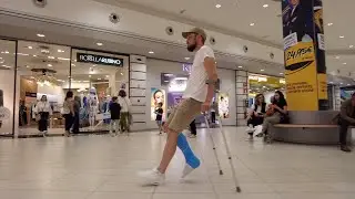 Andy going to shopping center 5 days fiber SLC adventure