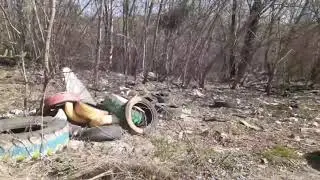 Свалка по дороге на Костину Мельницу