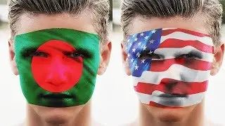 Photoshop CC 2018 Tutorial | | Face paint | |  How to Paint images onto someone's face.