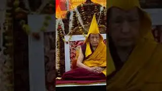 today at 6 in the morning Ganden Trisur Ripoche he was did 😭