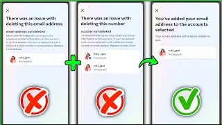 there was an issue with deleting this number instagram |there was an issue with deleting this number