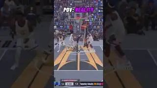NBA 2K24 Mycareer: Expectations Vs. Reality (POV) 😂😭 #nba2k24