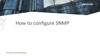 How to configure SNMP