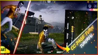 CC Page Turn | Effects of After Effects | PUBG MOBILE HOW TO EDIT #3 | BY 1CENT YT🔥