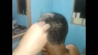 h-1 lebaran tengah malam cukur ples semir hitam