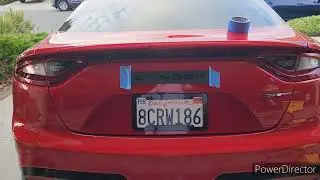 kia stinger Porsche style lettering