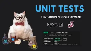 Unit Tests in Next.js 13 app | TDD | Test Driven Development