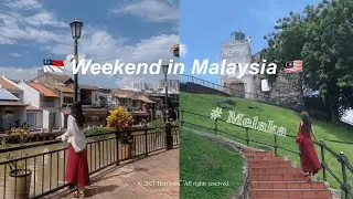 Eng) Melaka trip vlog 🇲🇾 l KL to Melaka l Visit Melaka Straits Mosque & Jonker Street Night Market