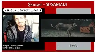 Her Gün 1 Sanatçı 1 Şarkı - Şanışer SUSAMAM Tepki / Reaction