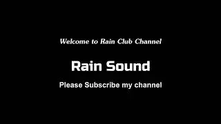 RAIN Sounds for sleeping Black screen│Relaxing RAINFALL for deep sleep, anxiety alleviation and work