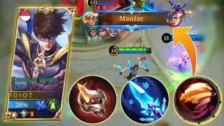 LANGGANAN MANIAC, SAVAGE PAKE BUILD & SKILL VALE INI - BUILD VALE TERSAKIT 2022