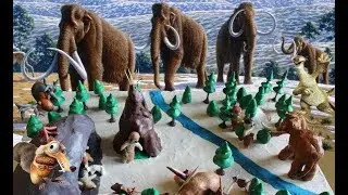 Лепка из пластилина - 🐘ЛЕДНИКОЙ ПЕРИОД