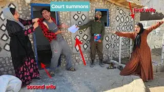 Presence of police and second wife to convince husband to appear in divorce court: husband opposes