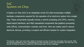 SoC - System on Chip