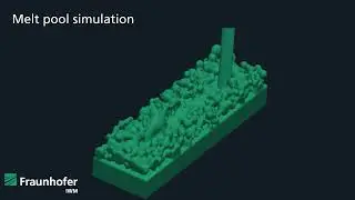 Melt pool simulations in PBF-LB/M, Part 6, Fraunhofer IWM, Bastien Dietemann