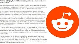 This r/AITA post is INSANE