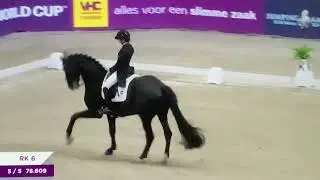 Charlotte Fry and Everdale Jumping Amsterdam World Cup Qualifier Grand Prix Freestyle