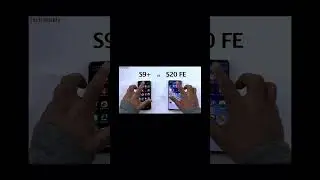 SAMSUNG S9+ vs S20 FE Speed Test #shorts #short #shortvideo #samsung #new #latest #gadgets #viral