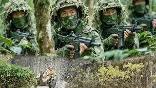 1000 Japanese troops launched a sweep, but commandos ambushed them in the jungle and wiped them out!