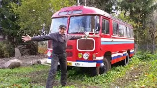 13. ПАЗ 3201. ДВИГАТЕЛЬ СО СКЛАДА ВОЕННОГО ХРАНЕНИЯ ДЛЯ МОЕГО АВТОБУСА.