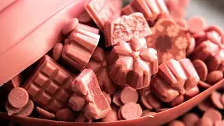 How to Make Ruby Chocolate RB1 Chocolate  Bonbon and Raspberry Ganache