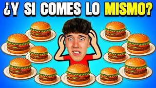 ¿QUE PASA SI SOLO COMES UN ALIMENTO TODA TU VIDA?