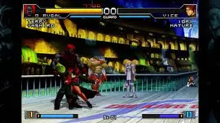 Weird Glitch on Kof 2002