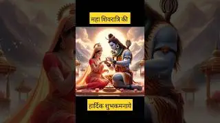 महा शिवरात्रि की हार्दिक शुभकामनाये #shorts #mahashivratri #harharmahadev