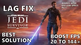 Star Wars Jedi Survivor Lag Fix | How to Fix Lag and Stutters For PC - Best Solution