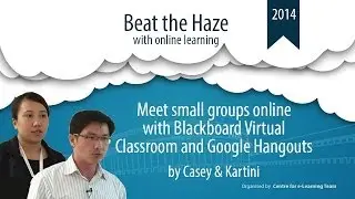 Meet small groups online with Blackboard Virtual Classroom