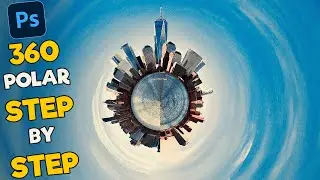 Photoshop Tutorial | How to make polar effect STEP BY STEP in photoshop