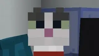 "Oh the misery" cat in Minecraft