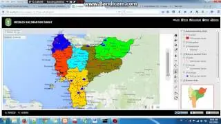 Webgis Pemetaan Perkebunan Sawit Kalimantan Barat