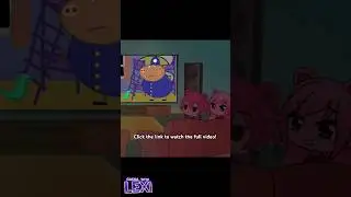 PEPPA EXE Tales || Piggy Family Reaction #shorts #peppapig #gachawithlexi #gacha
