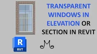 Revit Tutorial - Transparent windows in elevation view