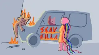 Artificer gets pulled over // rain world animation