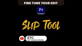 SLIP TOOL | ADOBE PREMIERE PRO | 